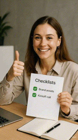 Planverse checklist feature for tracking to-dos, revisions, and project delivery steps